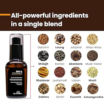 Amazon.com: Horse Power Ayurvedic Massage Oil for Men | Premium